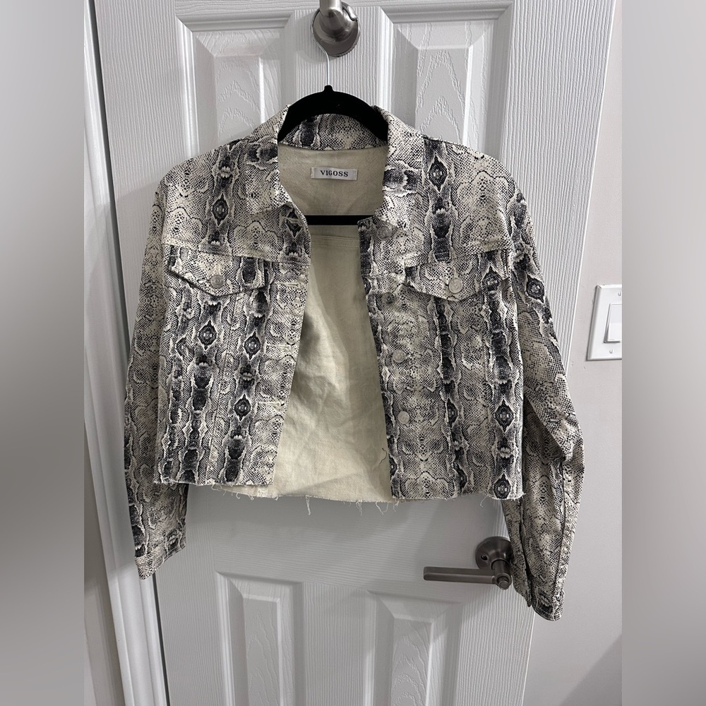 Vigoss Snake Print Jacket - Picture 2 of 3